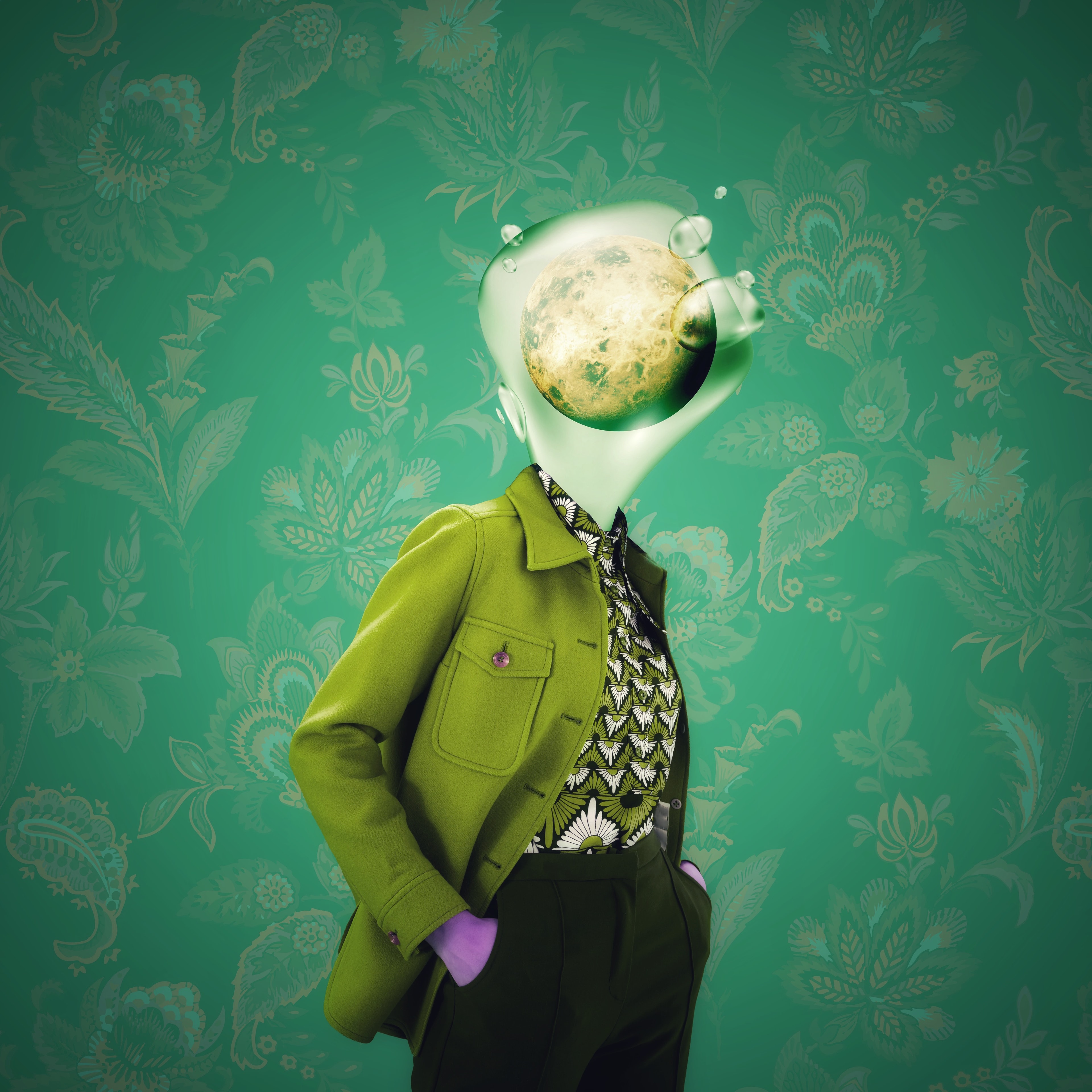 Surreal NFT artwork from The Eccentrics project